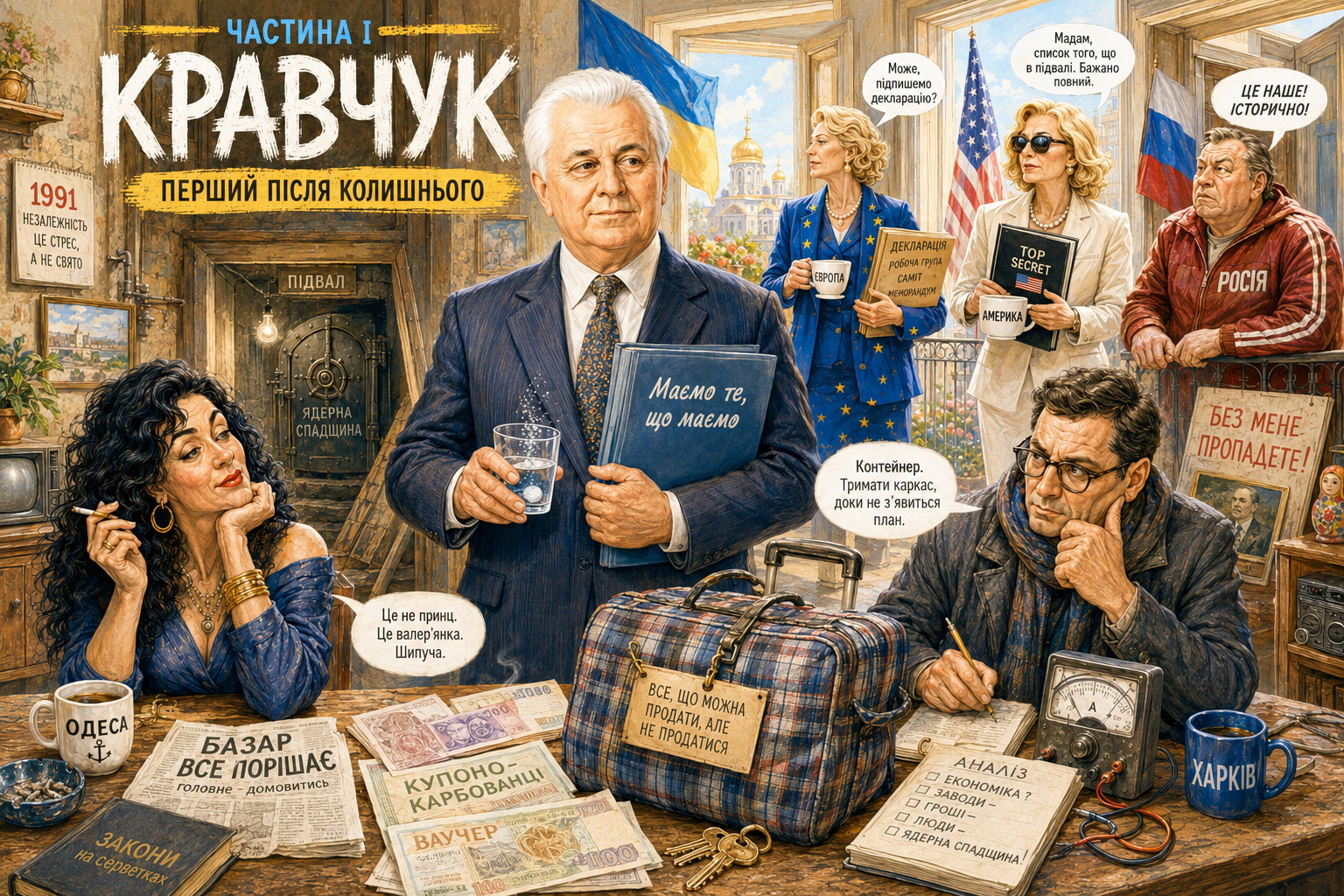 ГЛАВА І Кравчук, або перший після колишнього